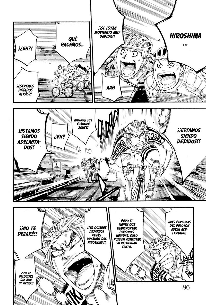 Yowamushi Pedal Capitulo 429: El lider del peloton página 19
