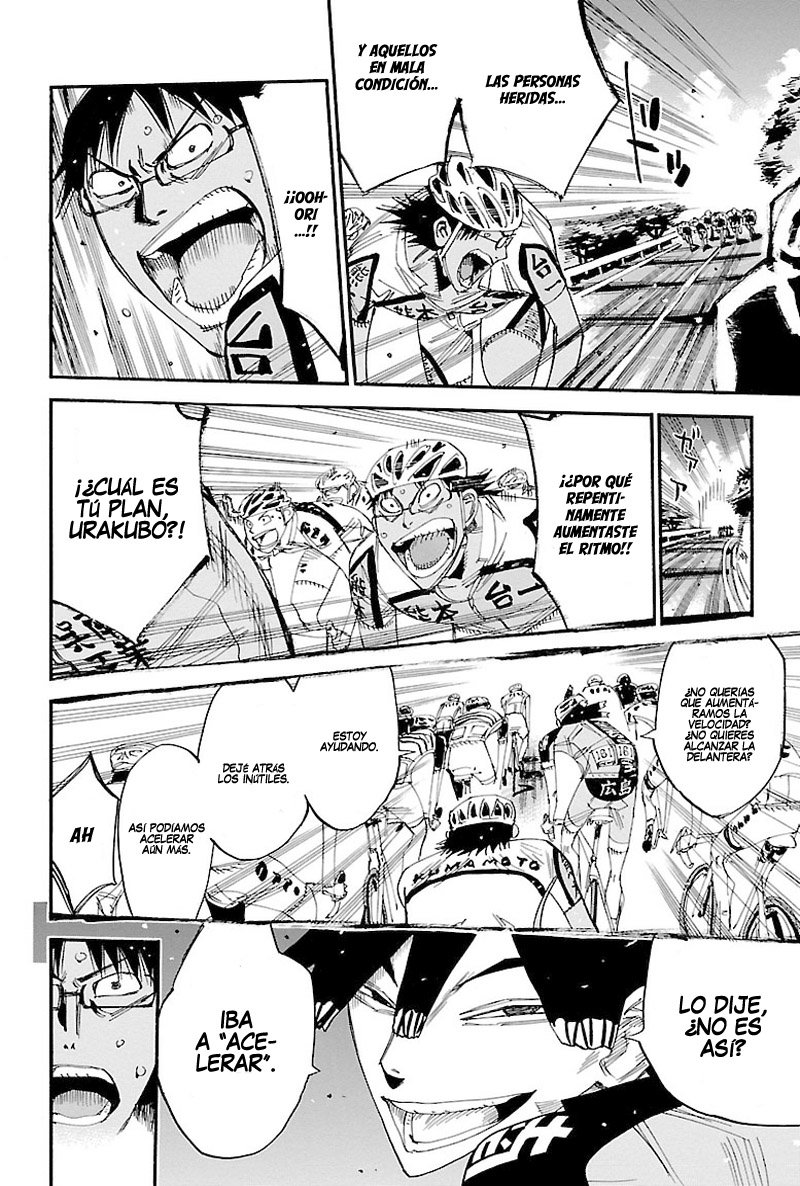 Yowamushi Pedal Capitulo 429: El lider del peloton página 21