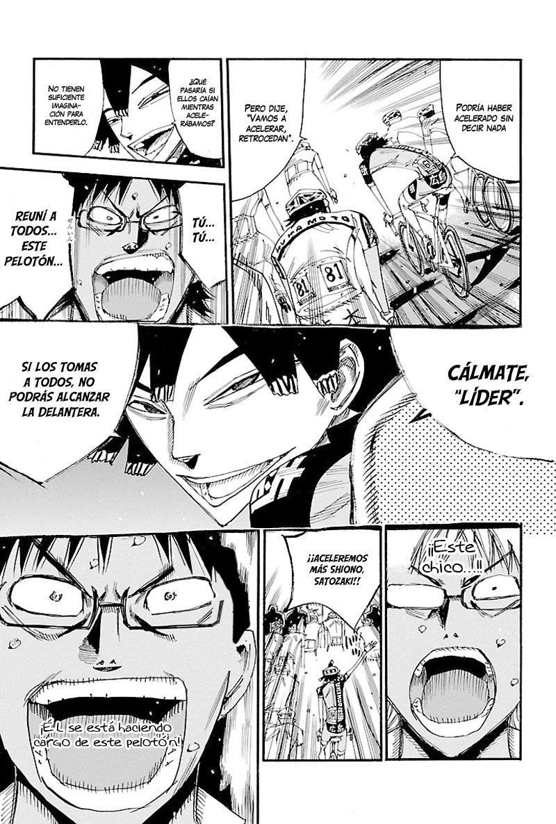 Yowamushi Pedal Capitulo 429: El lider del peloton página 22