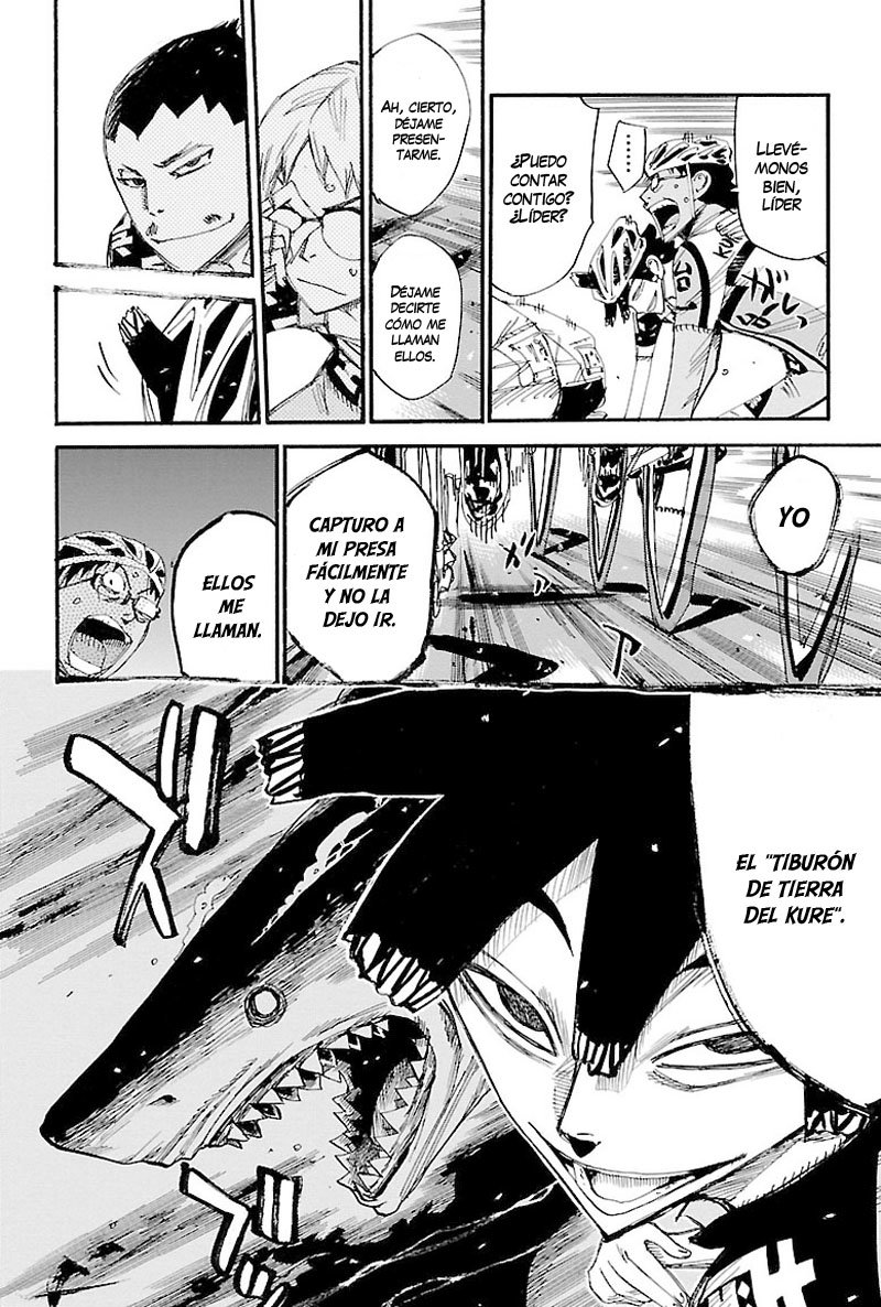 Yowamushi Pedal Capitulo 429: El lider del peloton página 23
