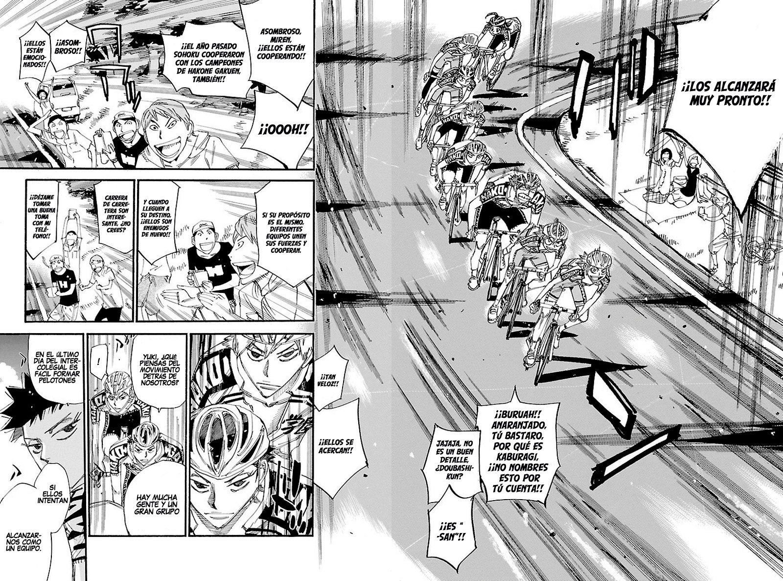 Yowamushi Pedal Capitulo 429: El lider del peloton página 5