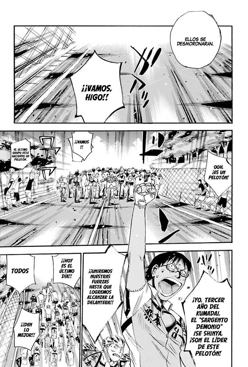 Yowamushi Pedal Capitulo 429: El lider del peloton página 7