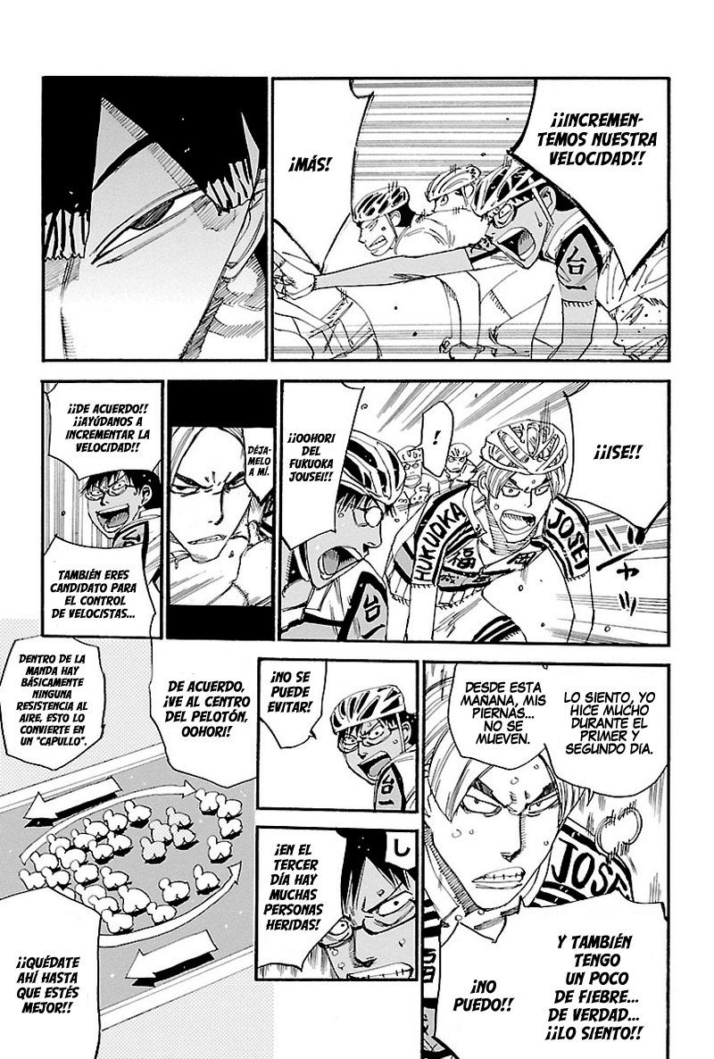 Yowamushi Pedal Capitulo 429: El lider del peloton página 9