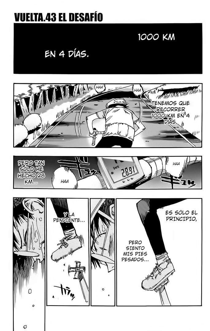 Yowamushi Pedal Capitulo 43: El desafío página 2
