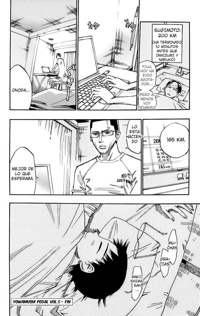 Yowamushi Pedal Capitulo 43: El desafío página 20