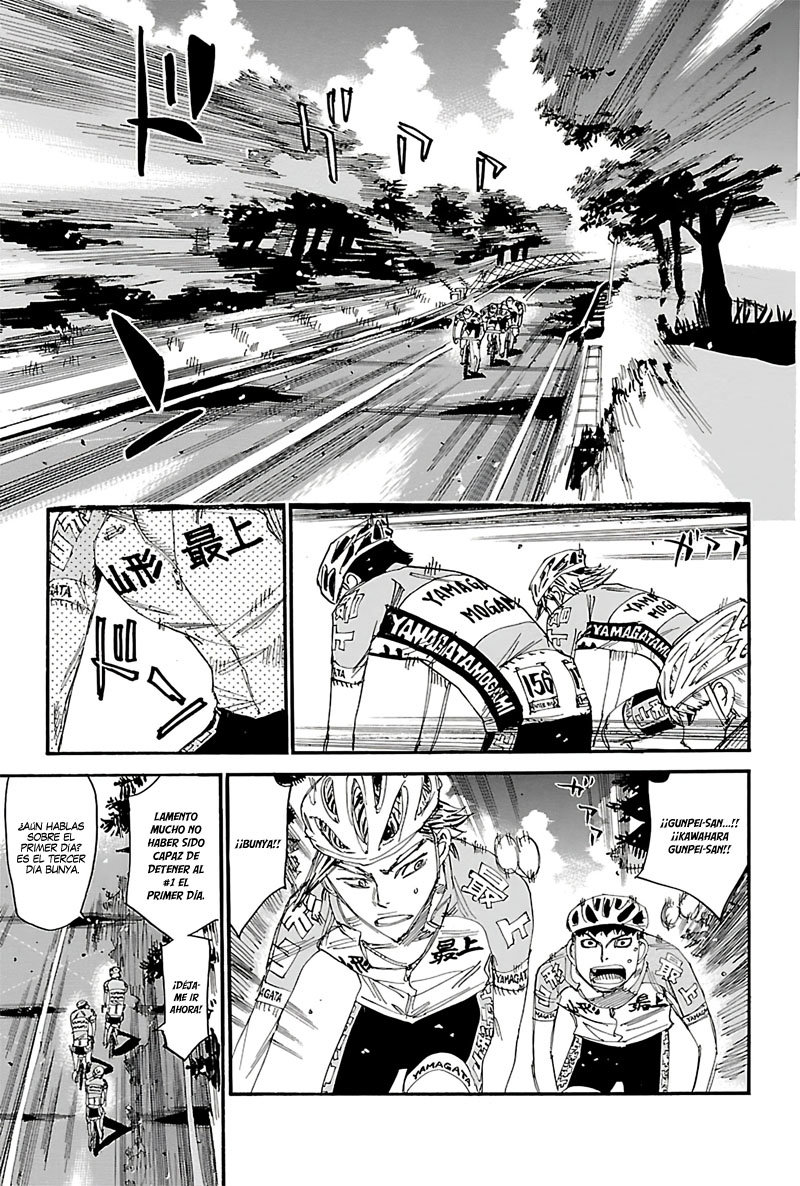 Yowamushi Pedal Capitulo 430: Tiburón de tierra página 11