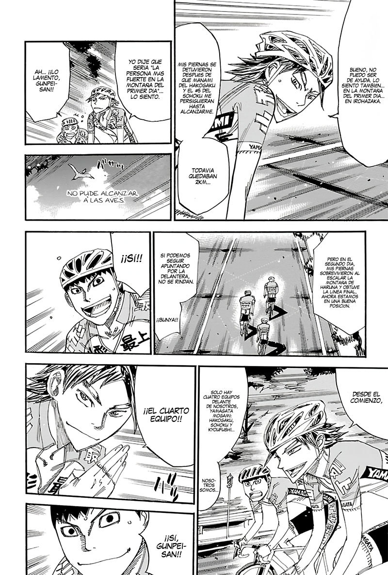 Yowamushi Pedal Capitulo 430: Tiburón de tierra página 12