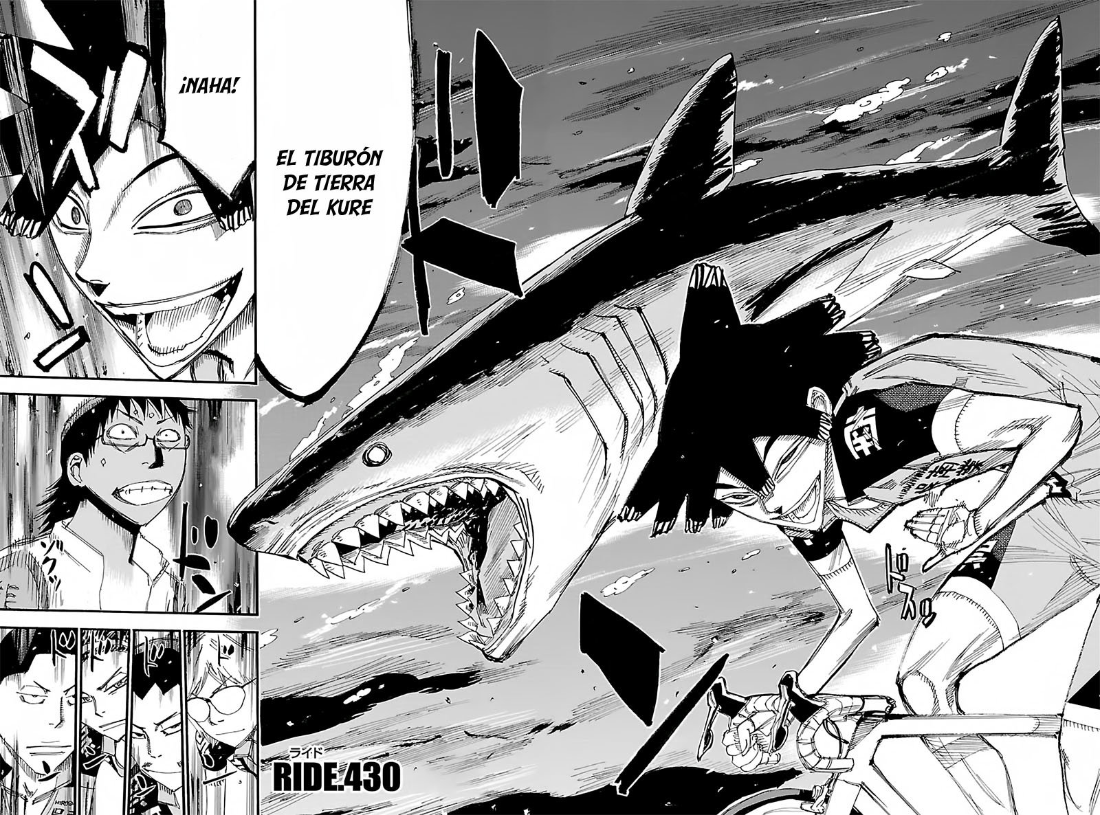 Yowamushi Pedal Capitulo 430: Tiburón de tierra página 3