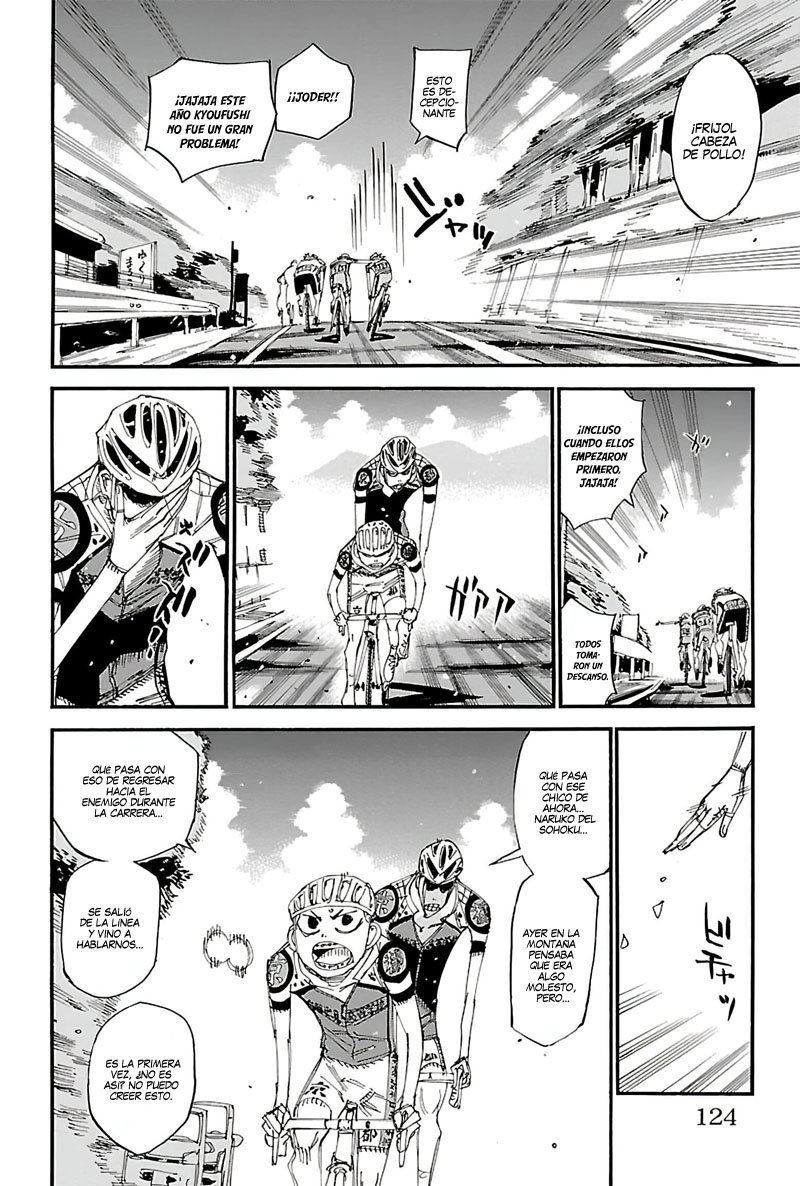 Yowamushi Pedal Capitulo 431: Dos personas caen página 14