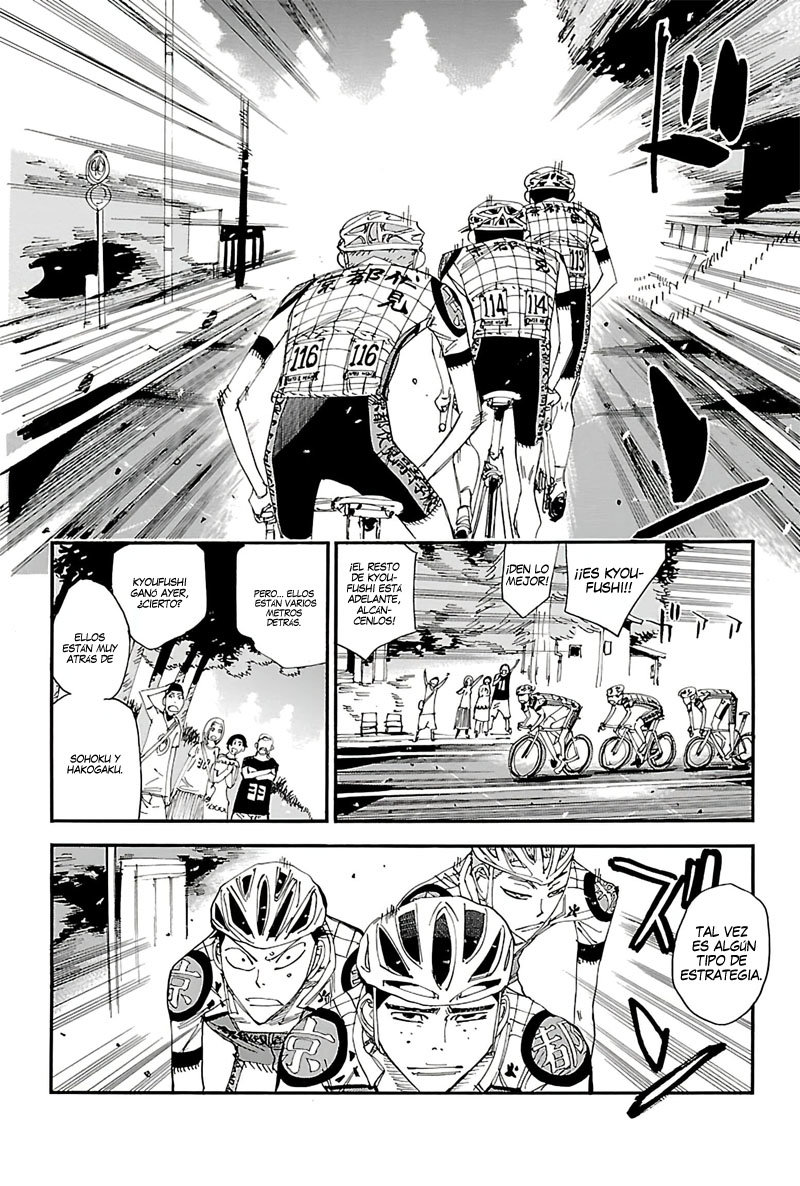 Yowamushi Pedal Capitulo 431: Dos personas caen página 16