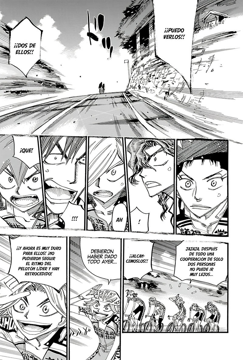 Yowamushi Pedal Capitulo 431: Dos personas caen página 4