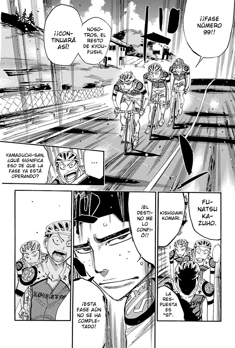 Yowamushi Pedal Capitulo 432: Corte de cabello página 19