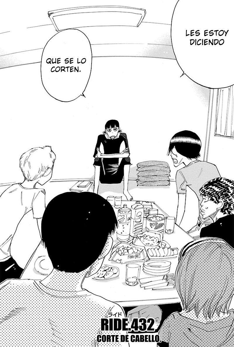 Yowamushi Pedal Capitulo 432: Corte de cabello página 3