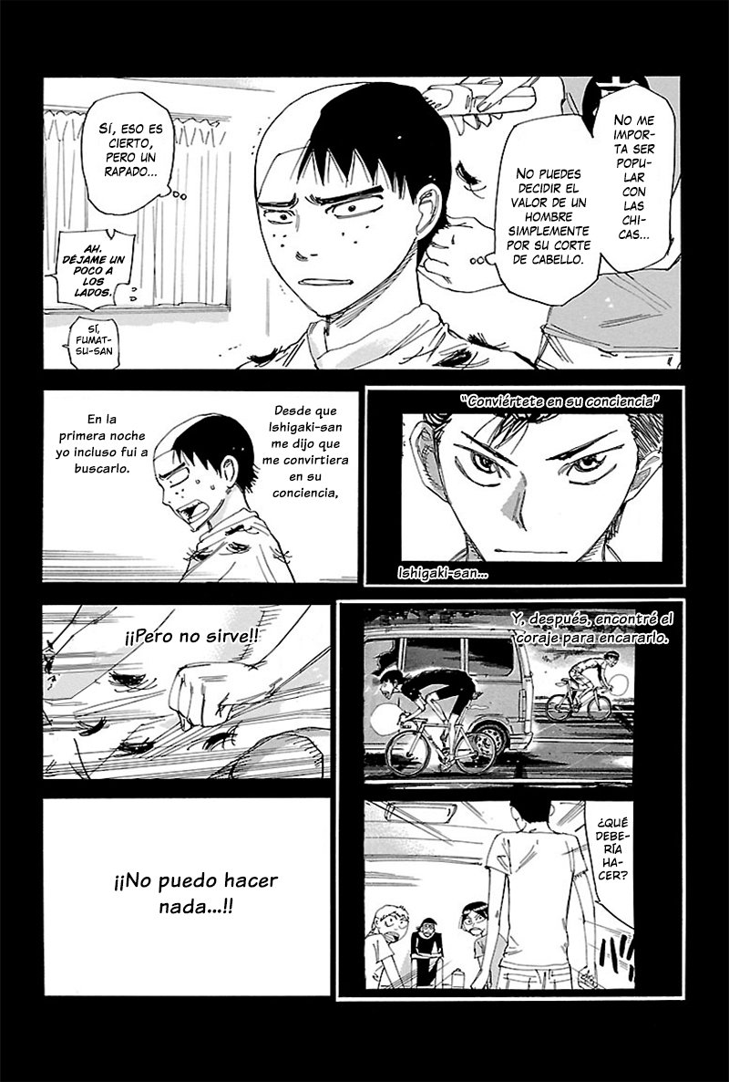 Yowamushi Pedal Capitulo 432: Corte de cabello página 8