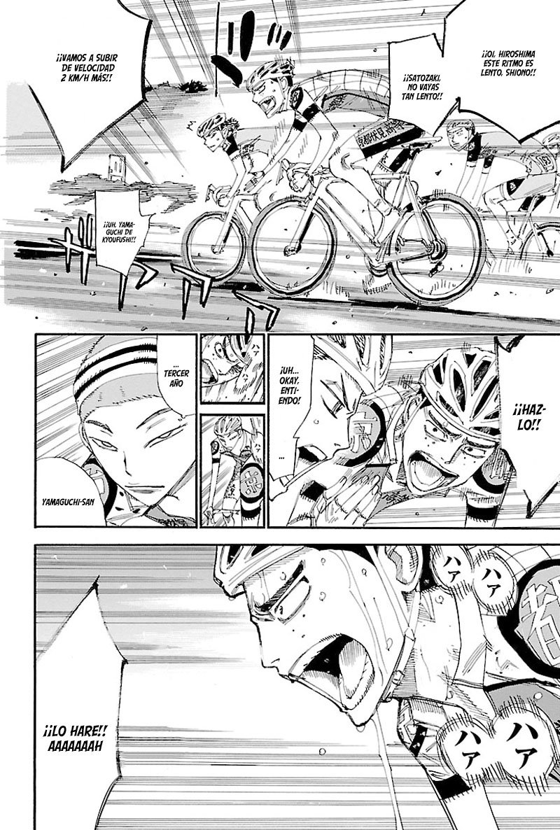 Yowamushi Pedal Capitulo 433: Cerezas de montaña página 12