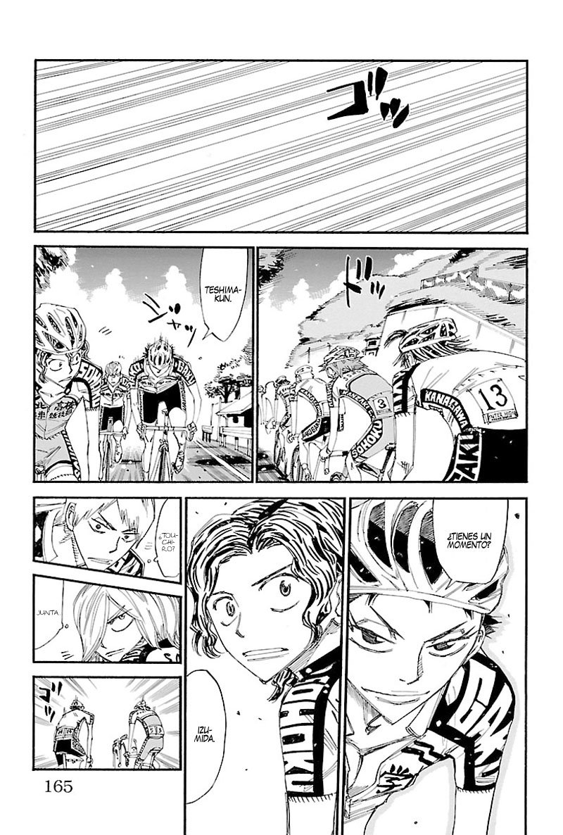 Yowamushi Pedal Capitulo 433: Cerezas de montaña página 13