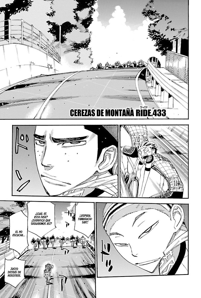 Yowamushi Pedal Capitulo 433: Cerezas de montaña página 2