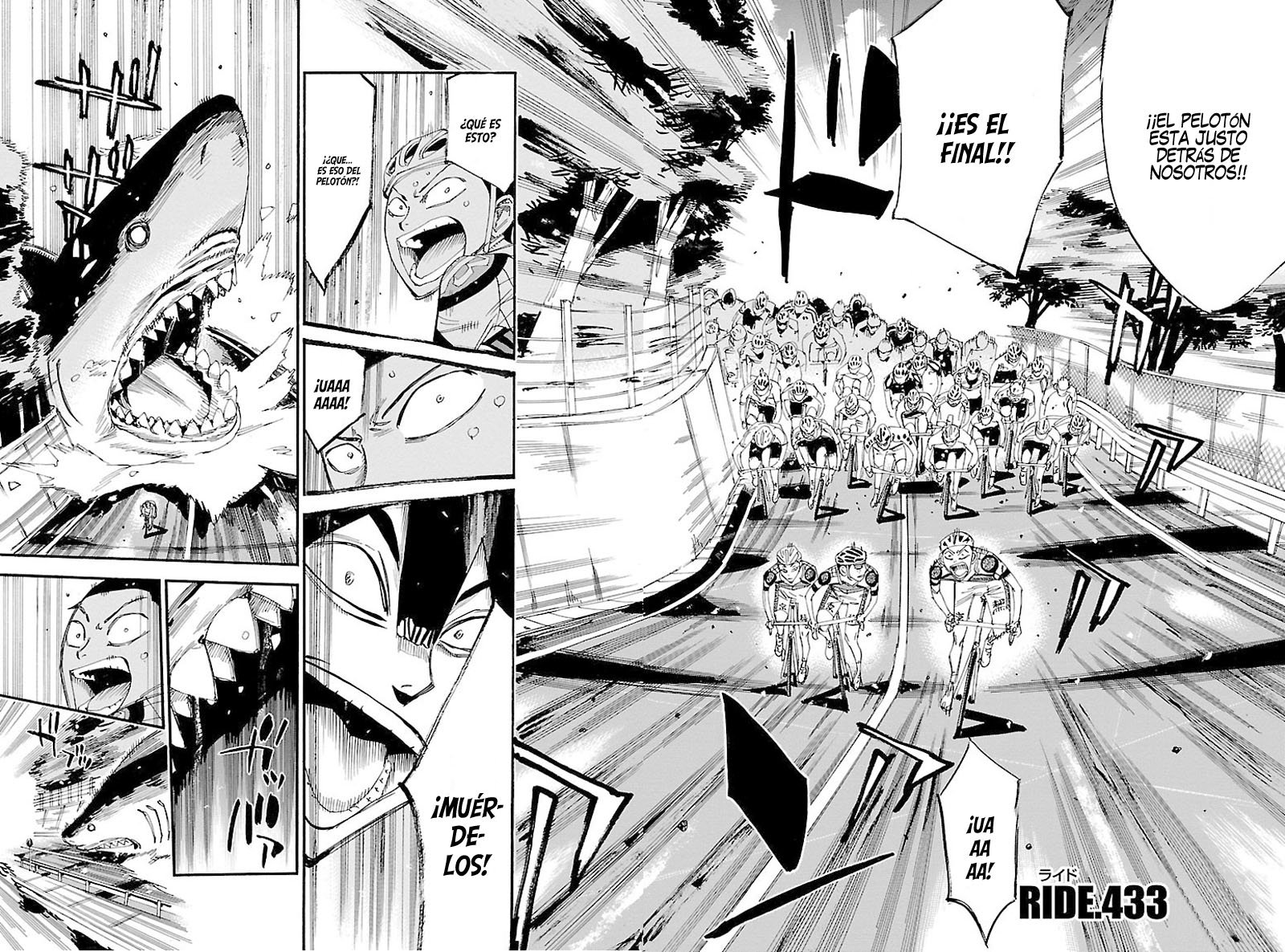 Yowamushi Pedal Capitulo 433: Cerezas de montaña página 3