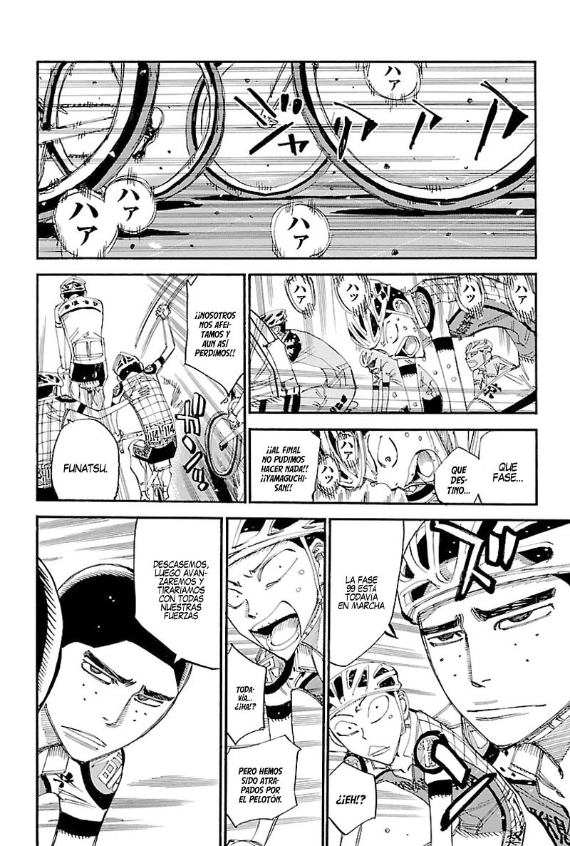 Yowamushi Pedal Capitulo 433: Cerezas de montaña página 4