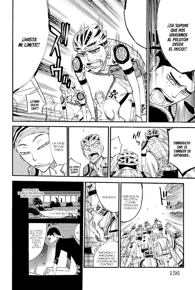 Yowamushi Pedal Capitulo 433: Cerezas de montaña página 6
