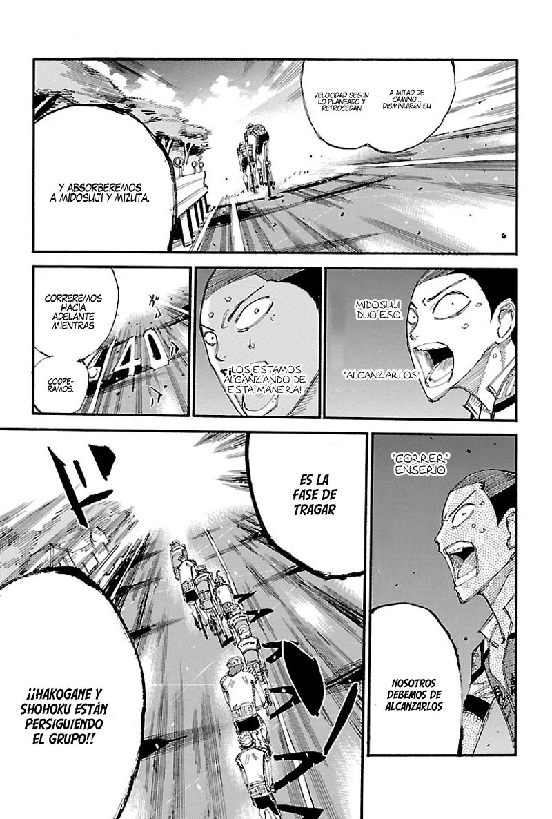 Yowamushi Pedal Capitulo 433: Cerezas de montaña página 7