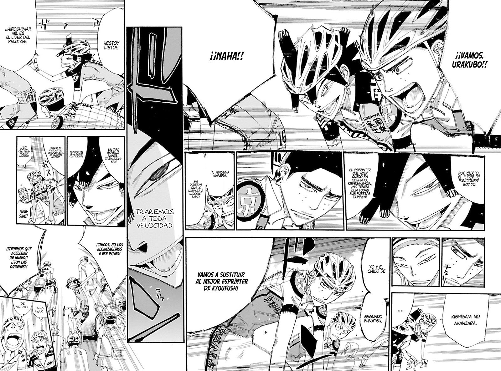 Yowamushi Pedal Capitulo 433: Cerezas de montaña página 8