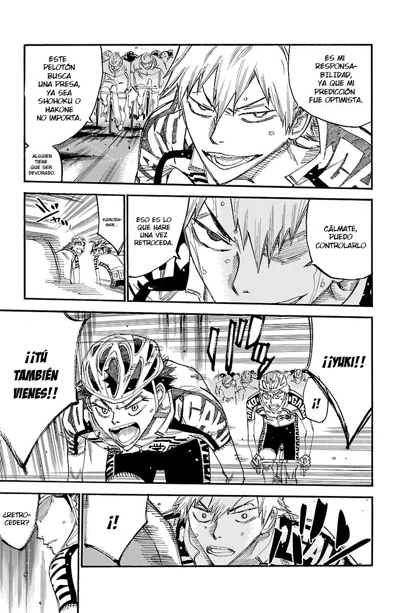 Yowamushi Pedal Capitulo 434: Devorado página 15
