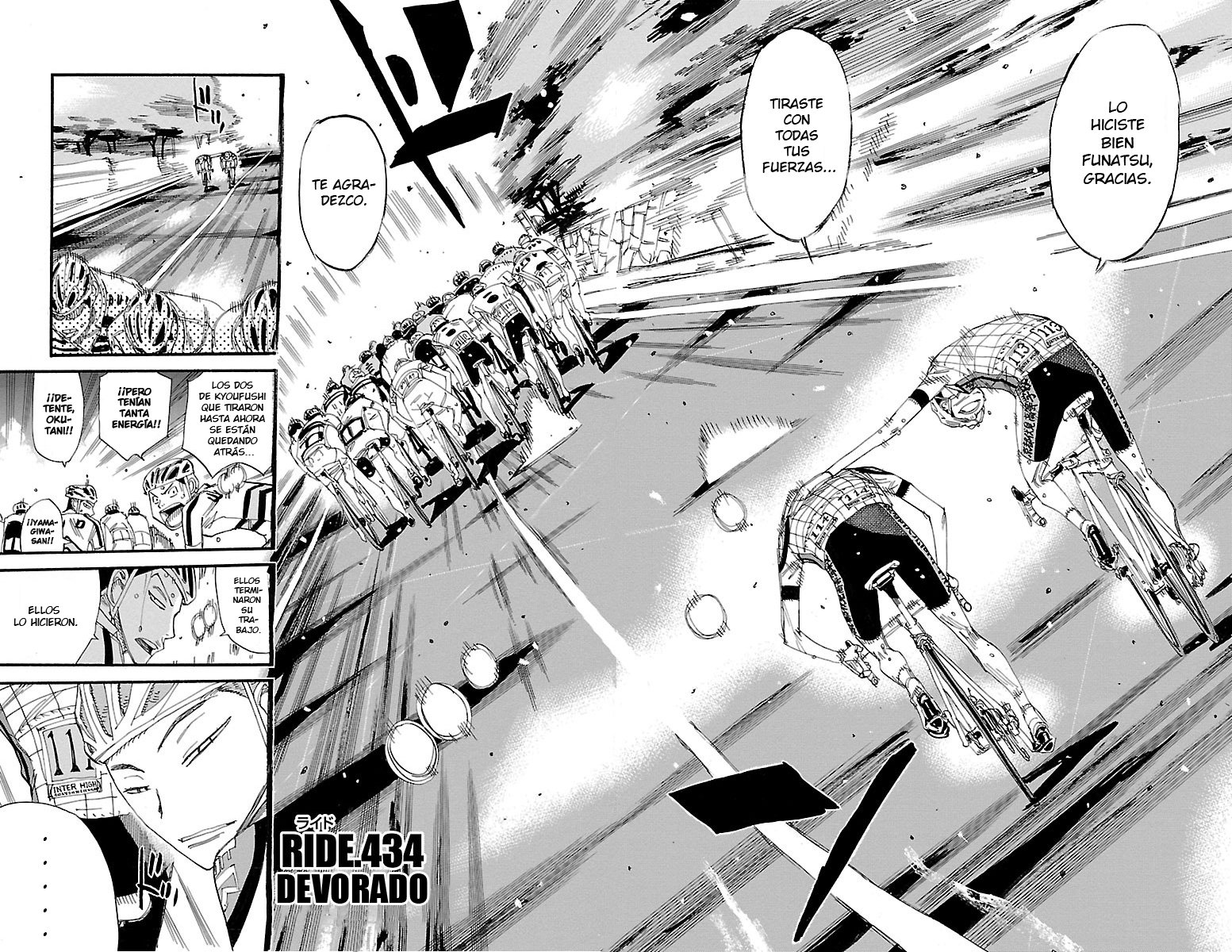 Yowamushi Pedal Capitulo 434: Devorado página 6