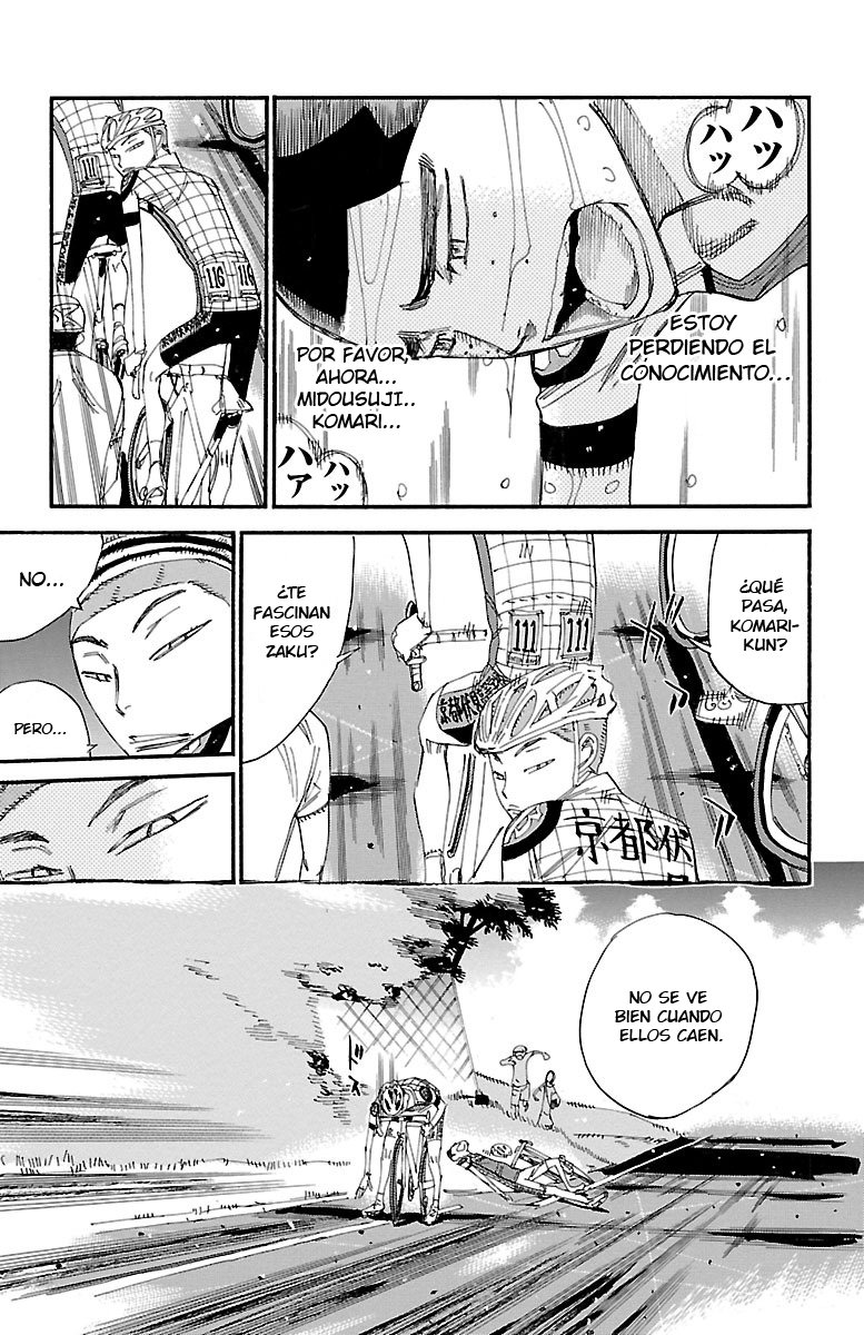 Yowamushi Pedal Capitulo 434: Devorado página 8