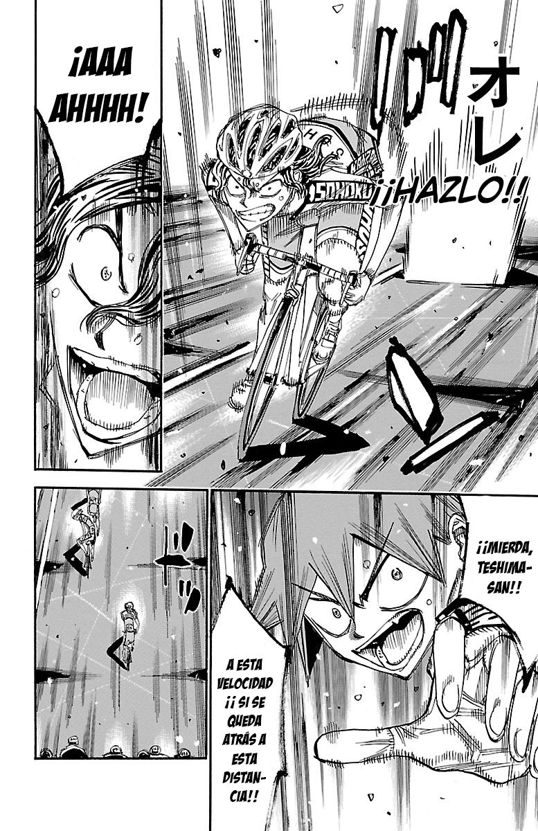 Yowamushi Pedal Capitulo 435: 8 personas caen página 13
