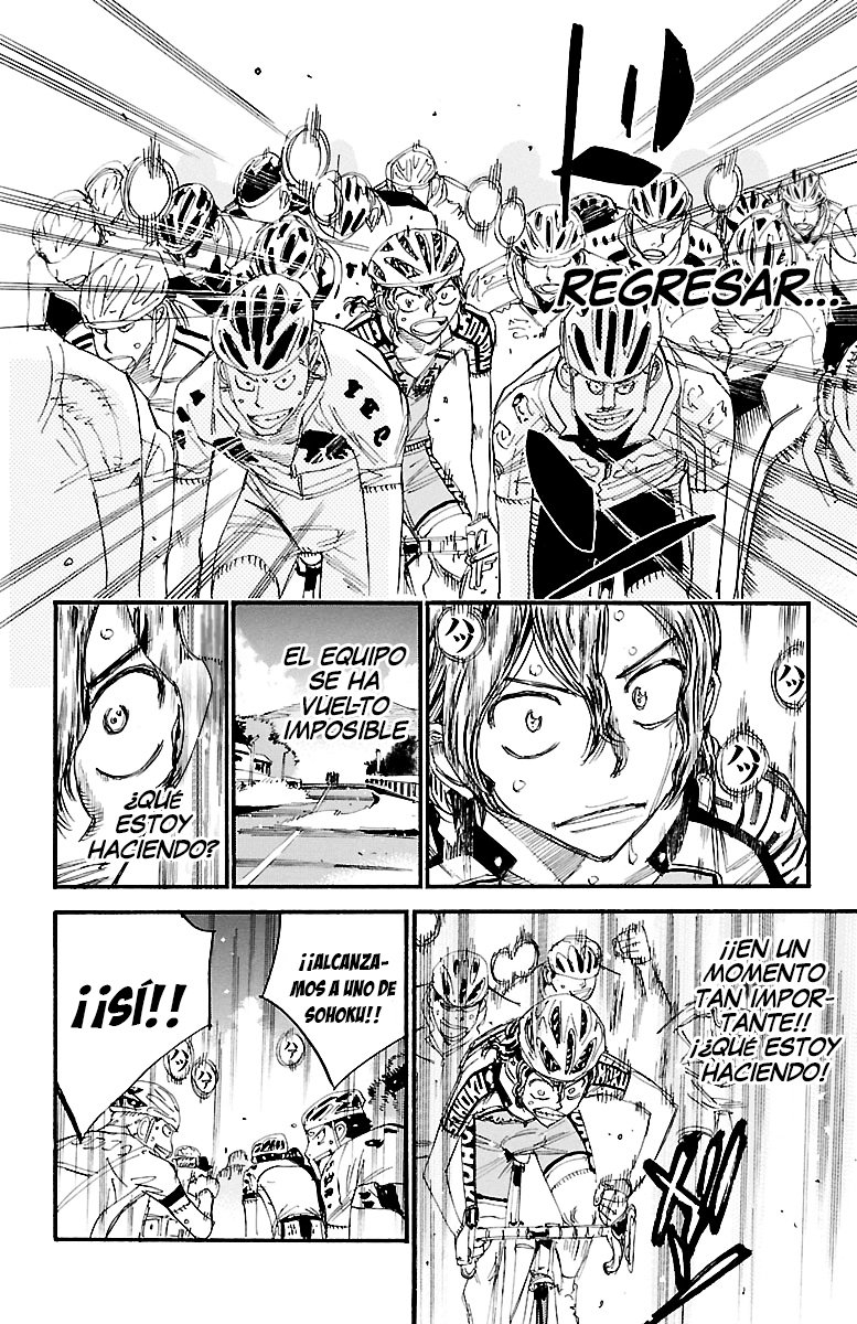 Yowamushi Pedal Capitulo 435: 8 personas caen página 16