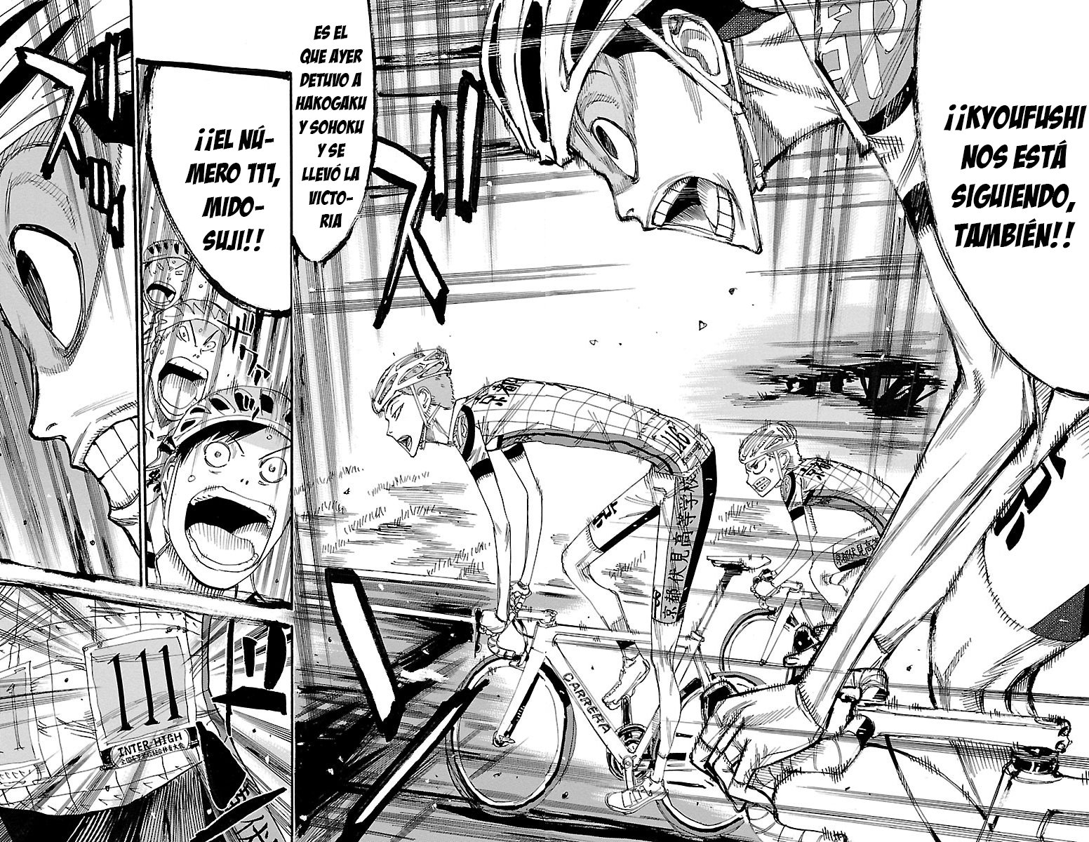 Yowamushi Pedal Capitulo 435: 8 personas caen página 21