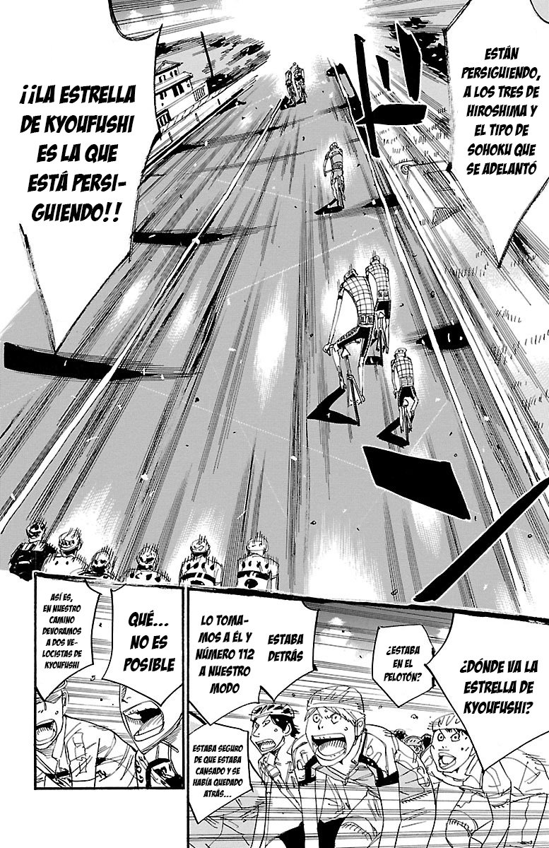 Yowamushi Pedal Capitulo 435: 8 personas caen página 22