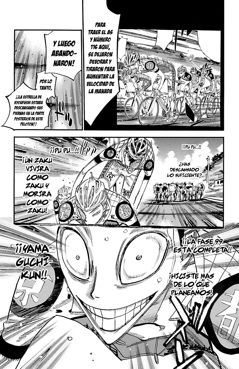 Yowamushi Pedal Capitulo 435: 8 personas caen página 23