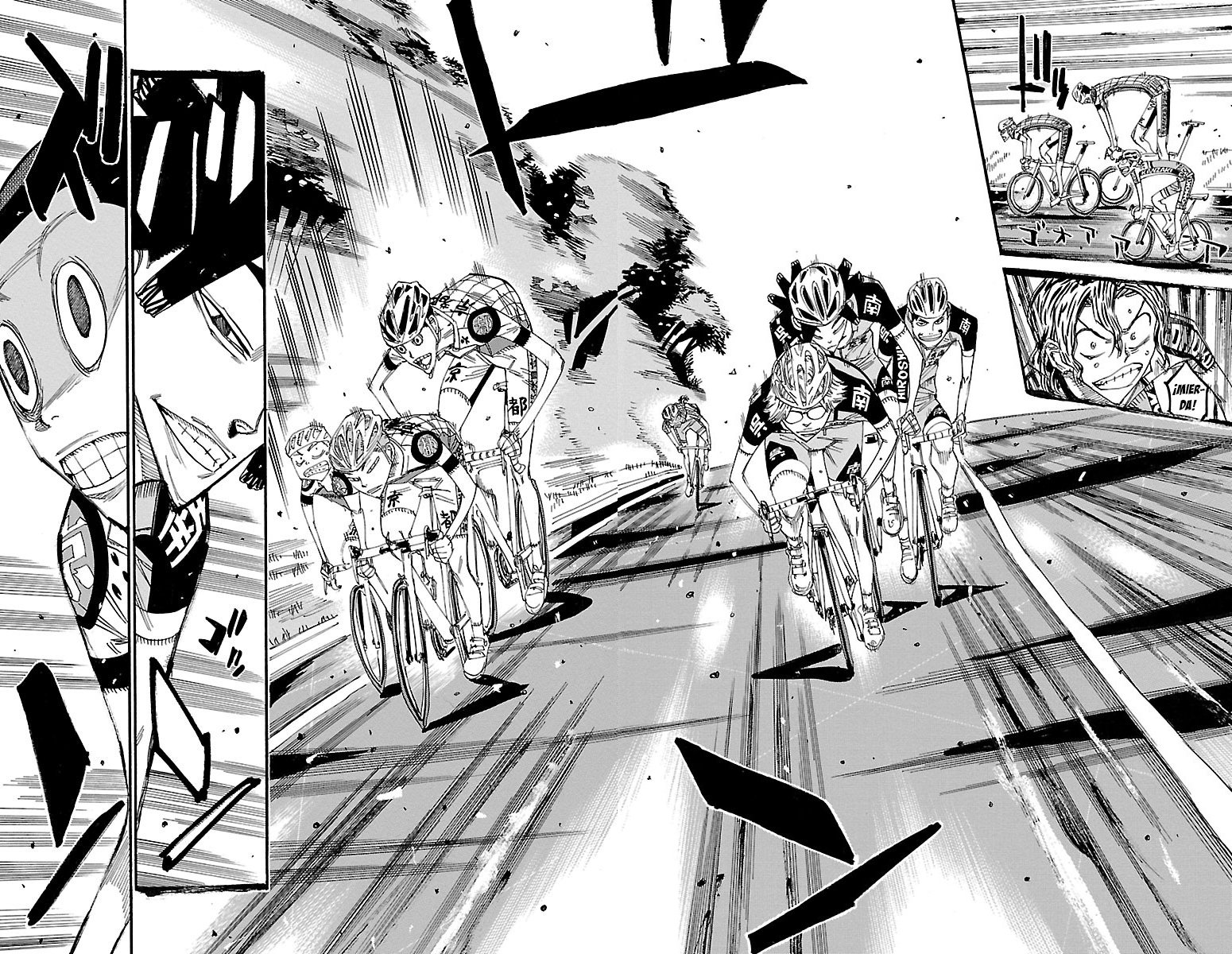 Yowamushi Pedal Capitulo 435: 8 personas caen página 24