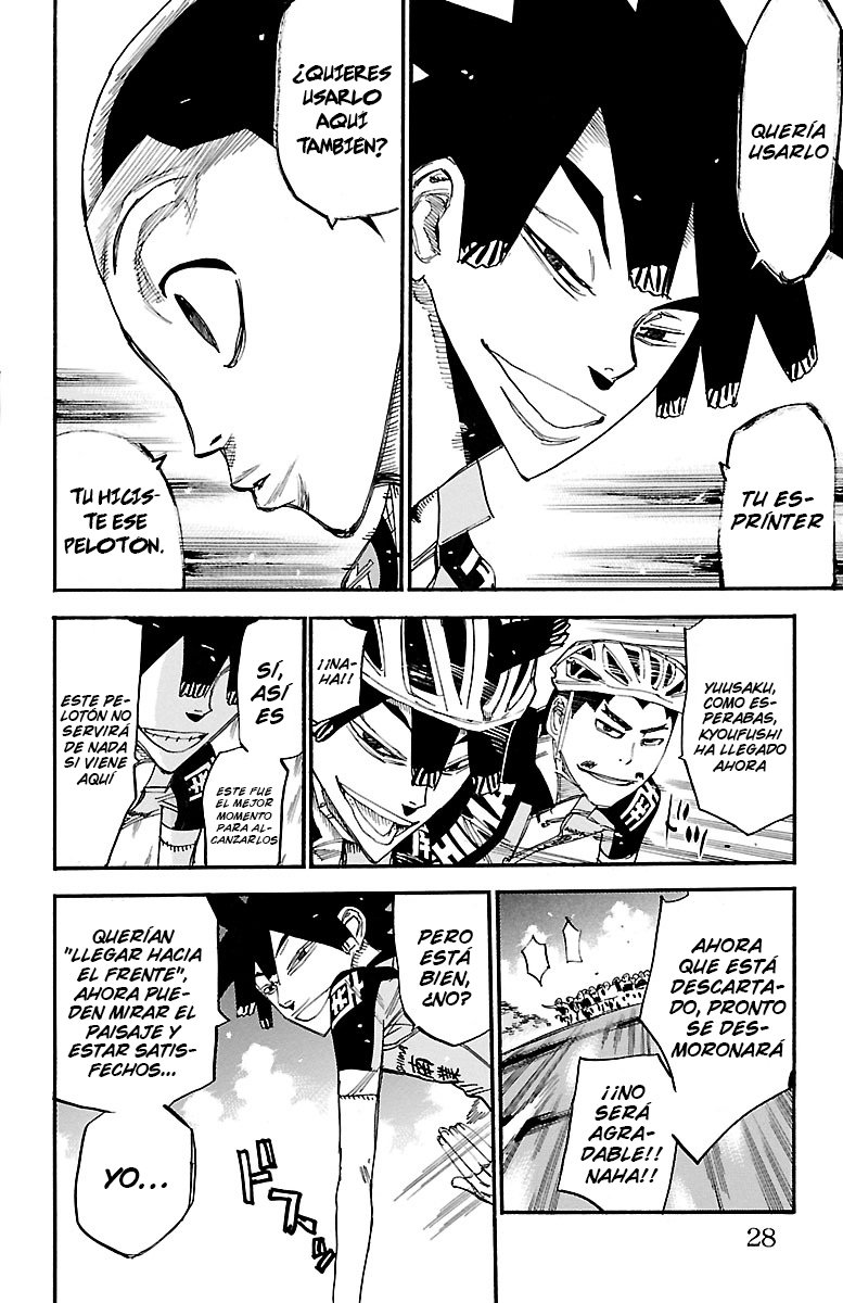Yowamushi Pedal Capitulo 435: 8 personas caen página 25