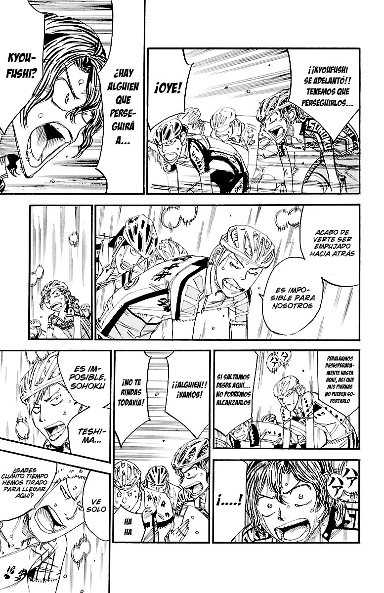 Yowamushi Pedal Capitulo 435: 8 personas caen página 30