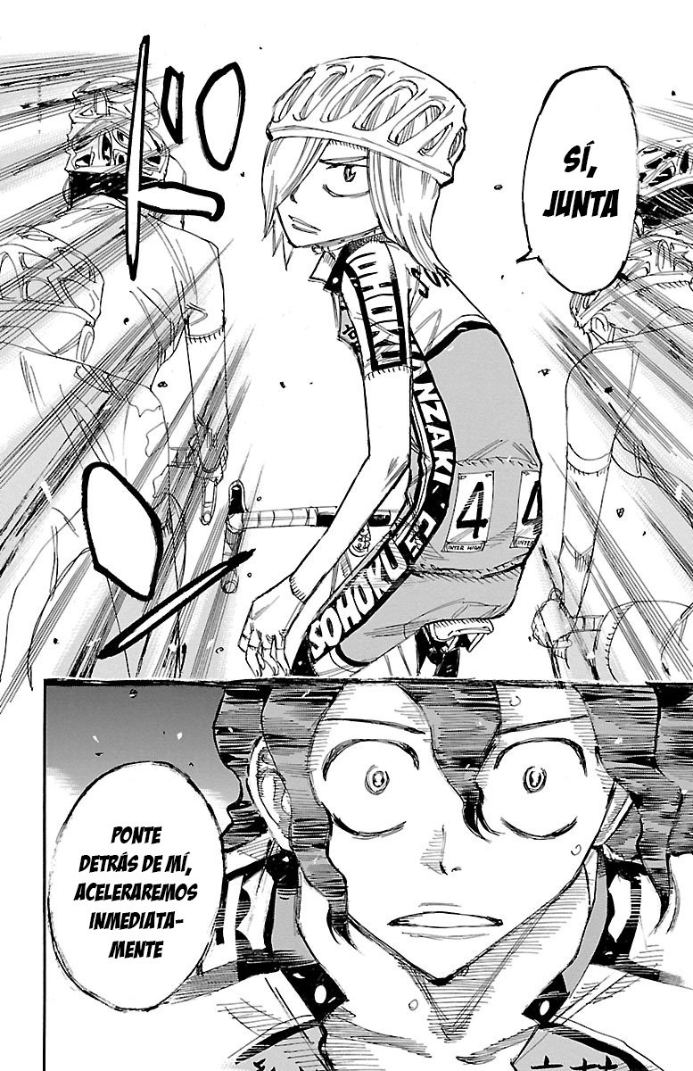 Yowamushi Pedal Capitulo 435: 8 personas caen página 33