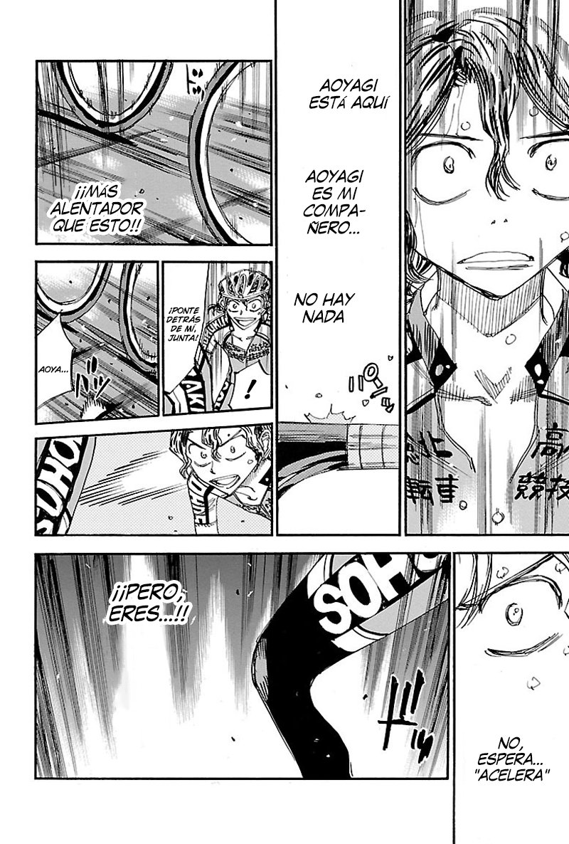 Yowamushi Pedal Capitulo 436: La fuerza para avanzar juntos página 10