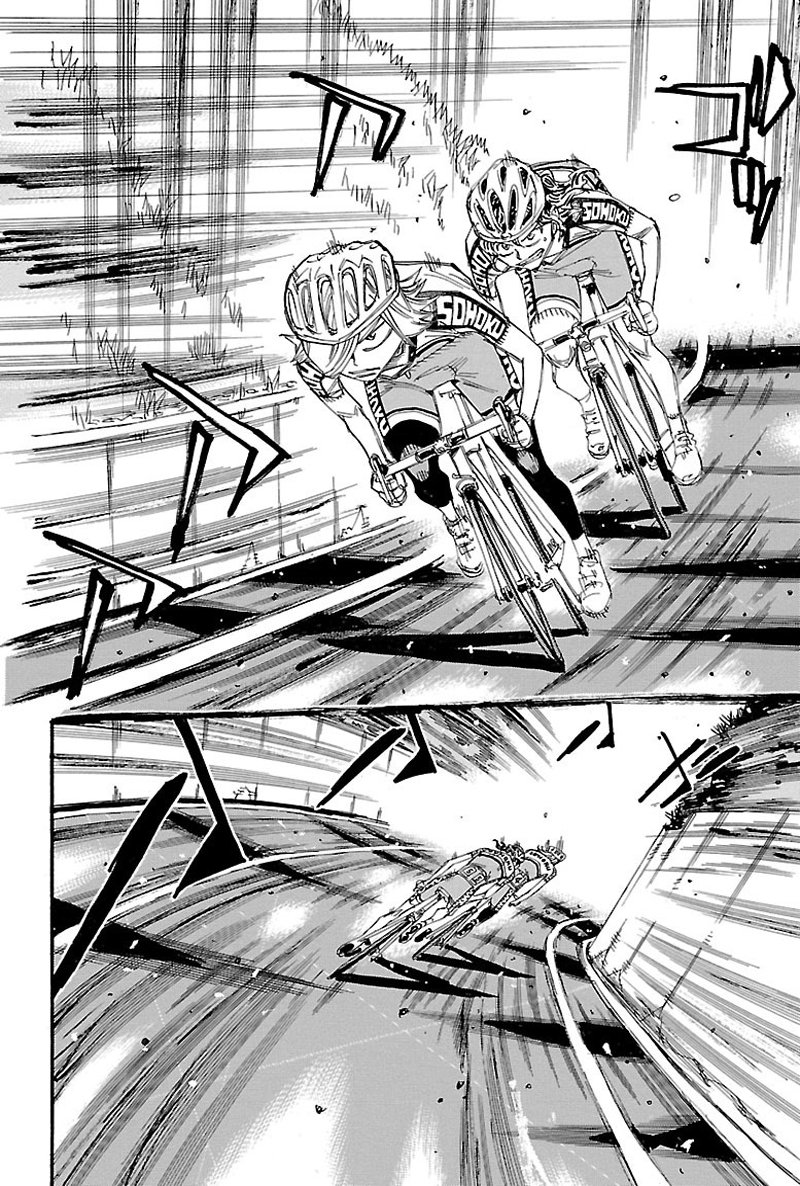 Yowamushi Pedal Capitulo 436: La fuerza para avanzar juntos página 15