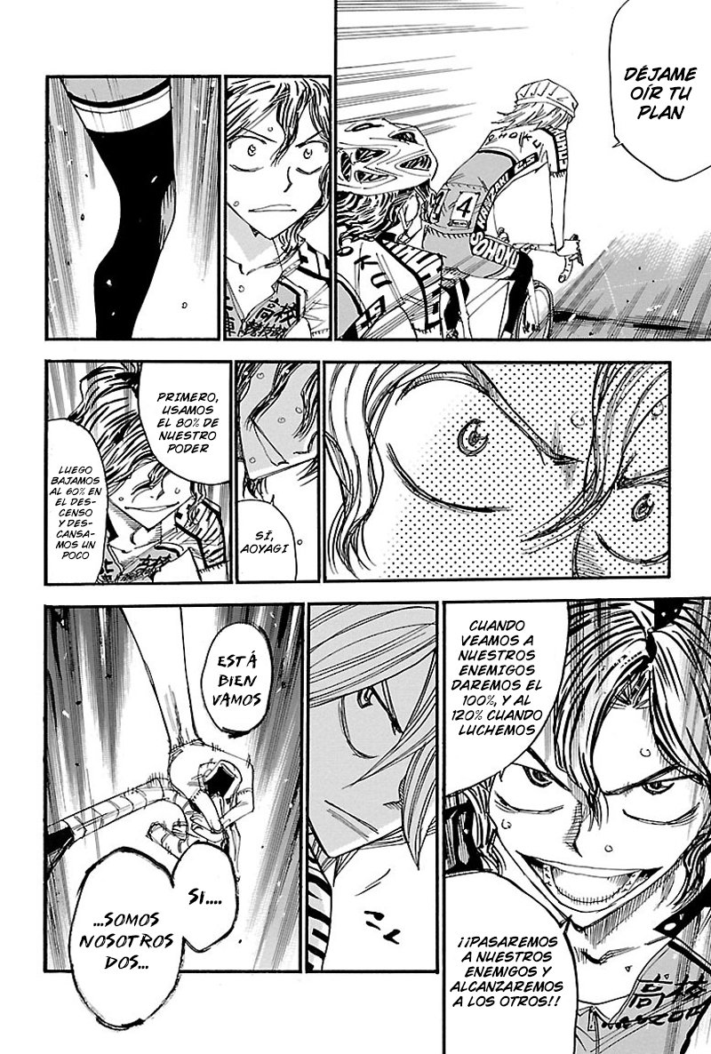 Yowamushi Pedal Capitulo 436: La fuerza para avanzar juntos página 20