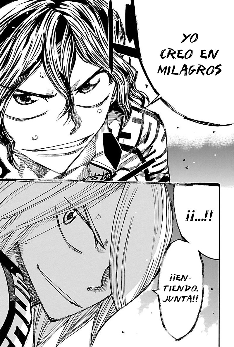 Yowamushi Pedal Capitulo 436: La fuerza para avanzar juntos página 21