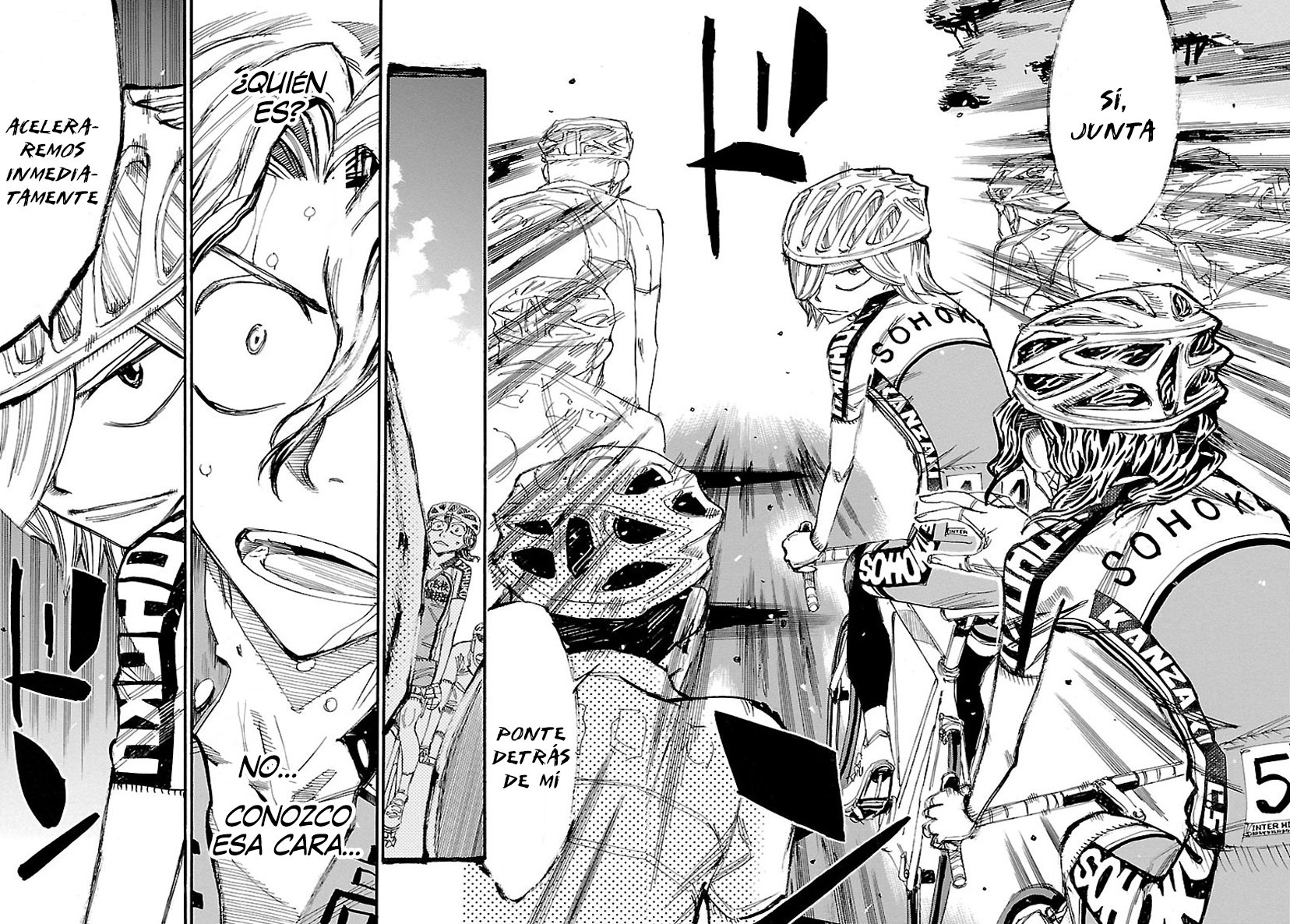 Yowamushi Pedal Capitulo 436: La fuerza para avanzar juntos página 7