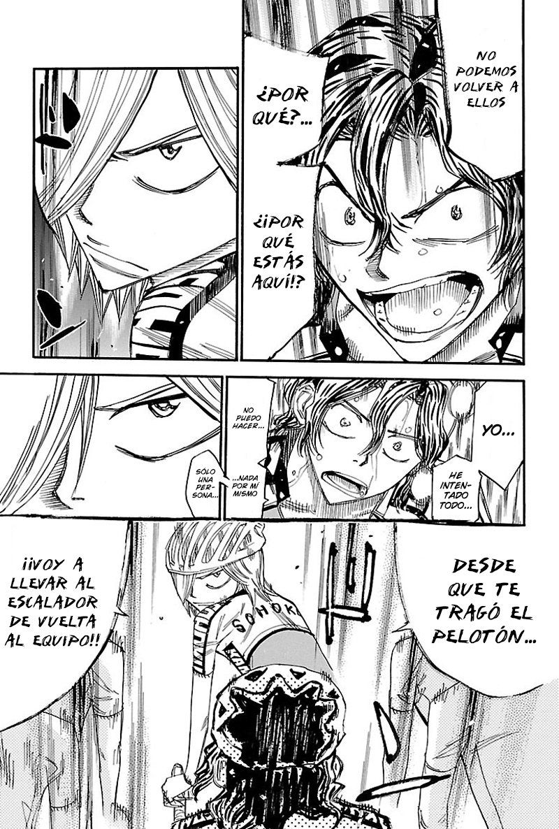 Yowamushi Pedal Capitulo 436: La fuerza para avanzar juntos página 9