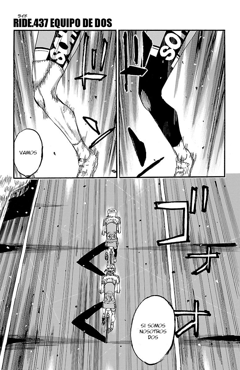 Yowamushi Pedal Capitulo 437: Equipo de dos página 3