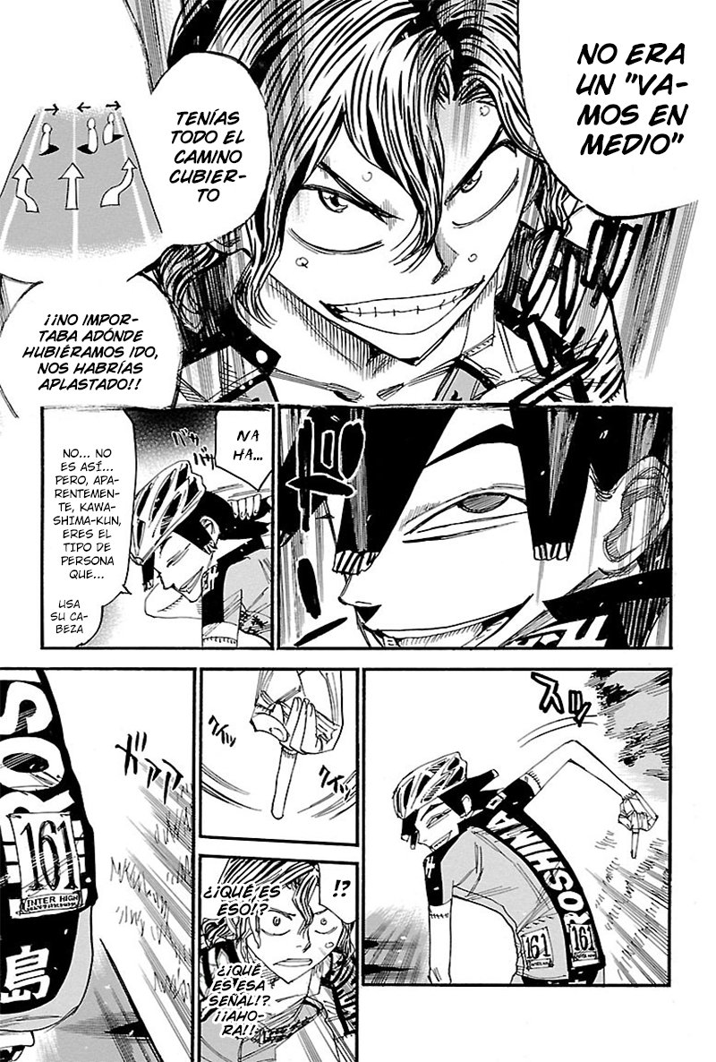 Yowamushi Pedal Capitulo 438: El tiburón de Hiroshima página 10