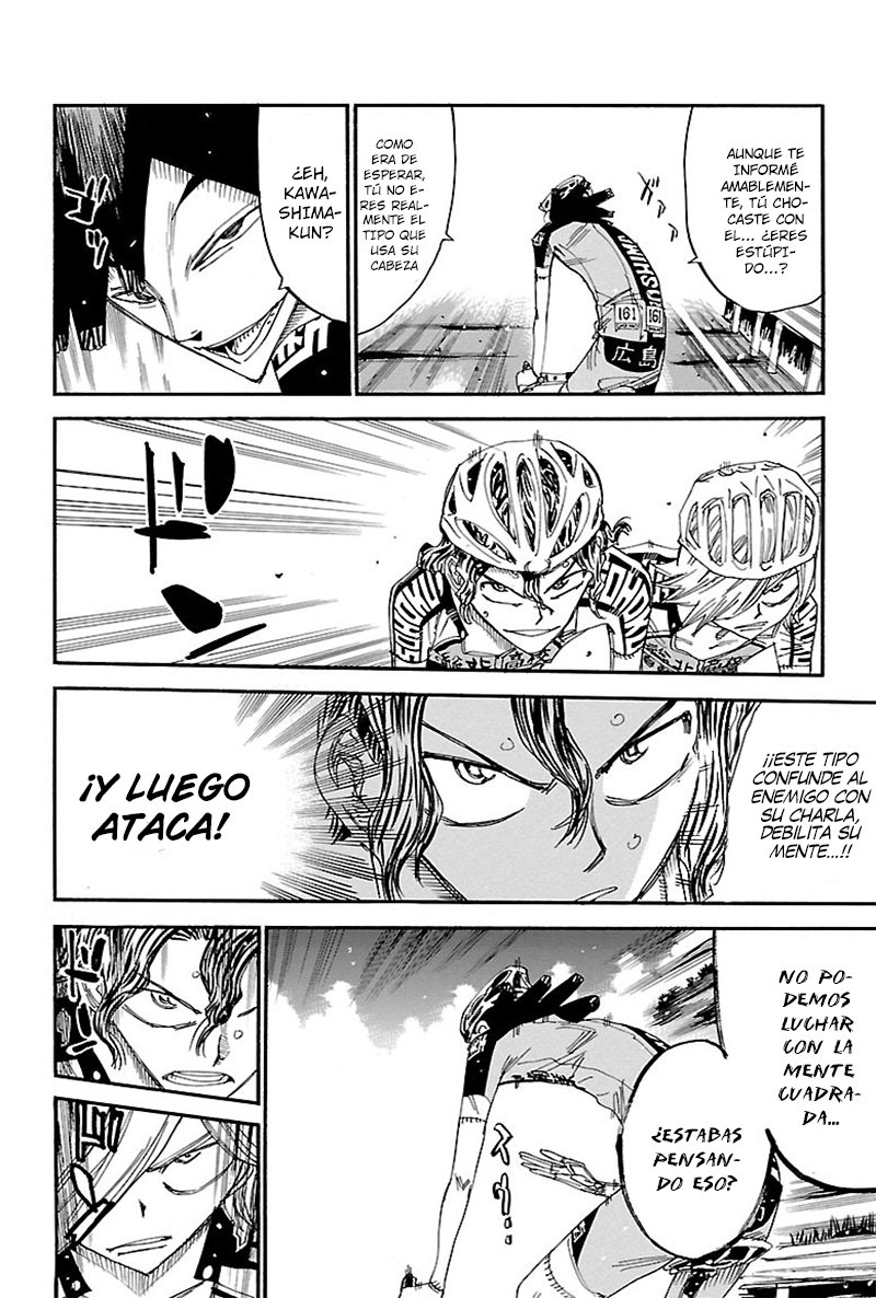Yowamushi Pedal Capitulo 438: El tiburón de Hiroshima página 14