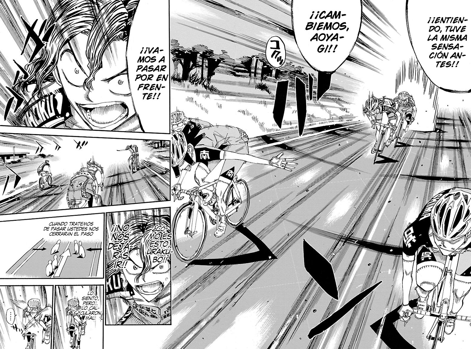 Yowamushi Pedal Capitulo 438: El tiburón de Hiroshima página 6