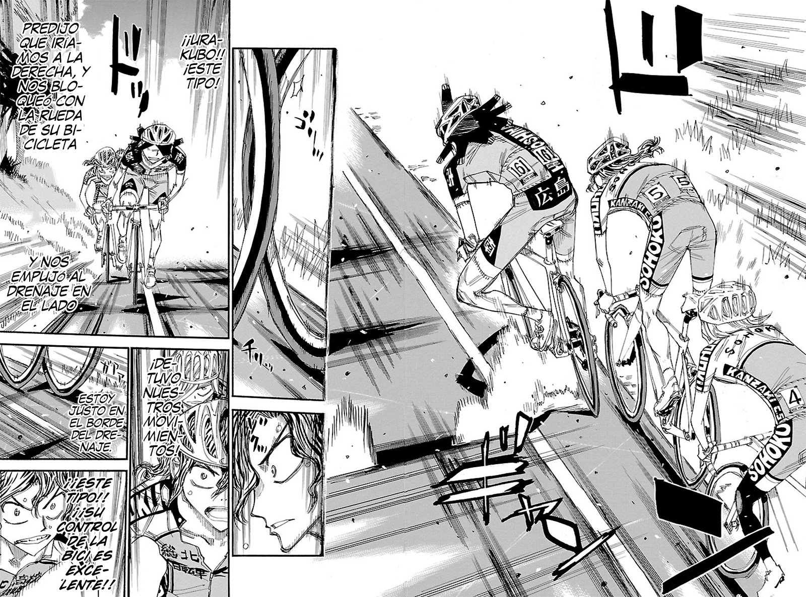 Yowamushi Pedal Capitulo 438: El tiburón de Hiroshima página 8