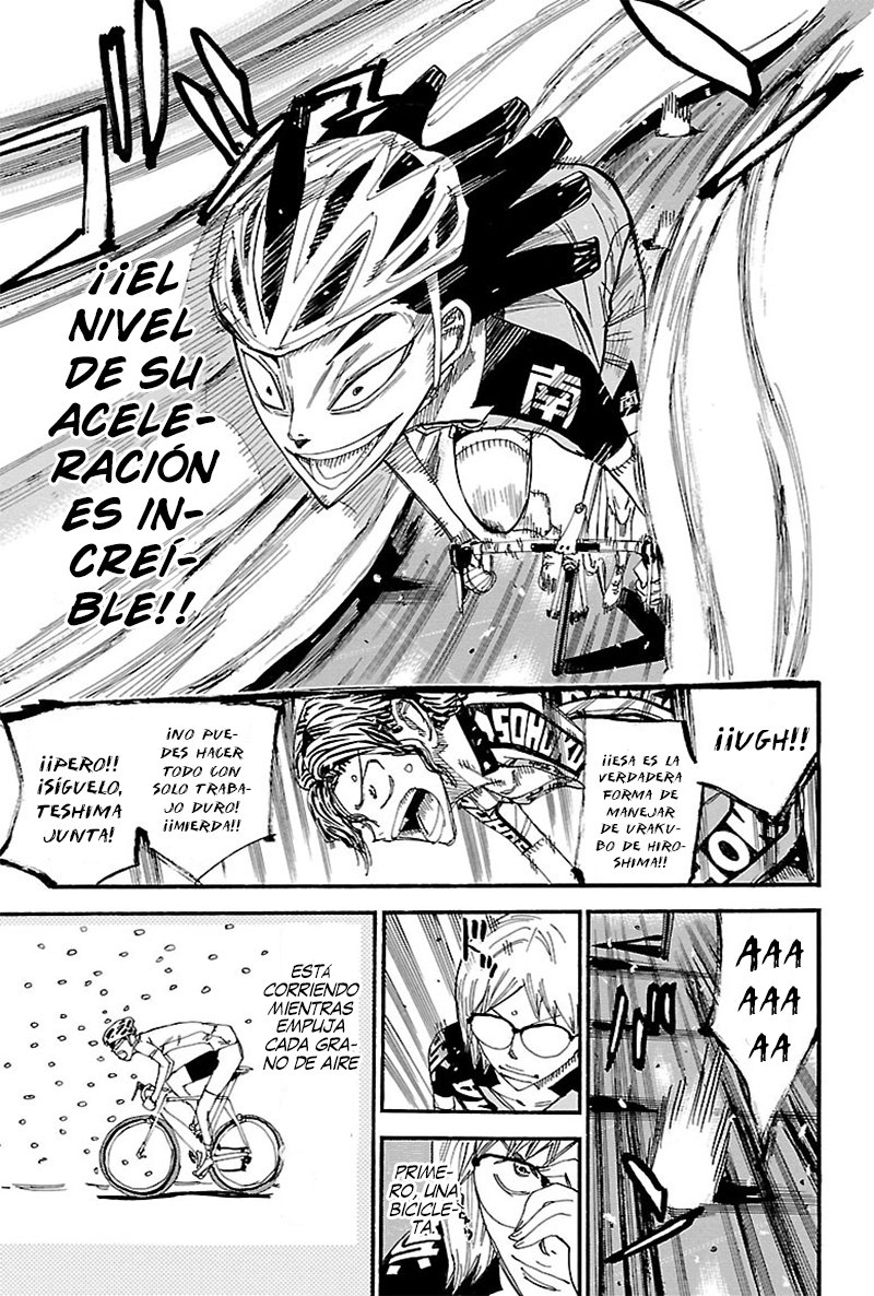 Yowamushi Pedal Capitulo 439: ¡¡Duelo a muerte!! página 12